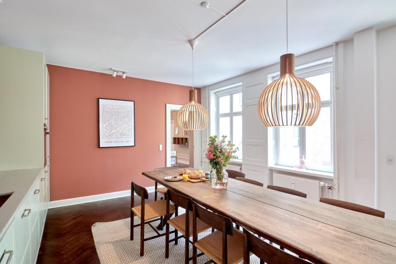 220Sqm Designer Apt - Copenhagen City Center - Private Balcony Exterior foto